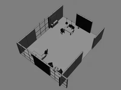 office interior md1199 c02 3D model
