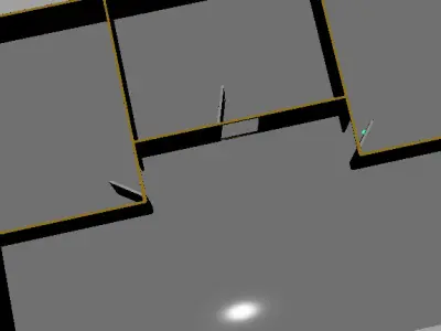 Free Low-Poly House Floor Plan Maya ma and mb and FBX Format Free low-poly 3D model