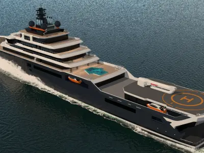  REV Explorer Yacht Dynamic Simulation 