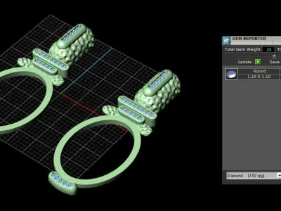 Earing 01 3D print model