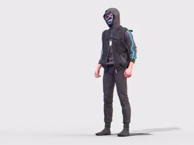 Male Outfit 3D model