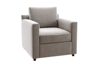 Barrett Track Armchair 3D model