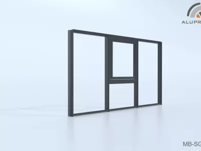 Aluprof MB-SG50 Fasada strukturalna 008 M-0331 Free 3D model