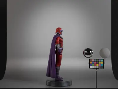 Magneto 3D model