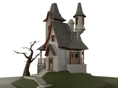 Haunted House 3D model