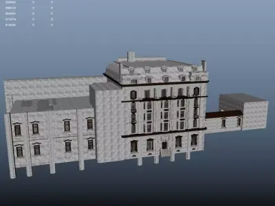 Wuara Mansion 3D model