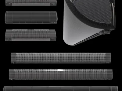 Ballu thermal curtain 3D model