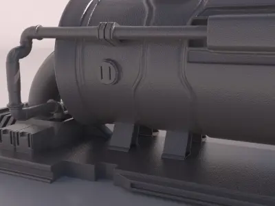 OilTank for 3Dprint 3D print model