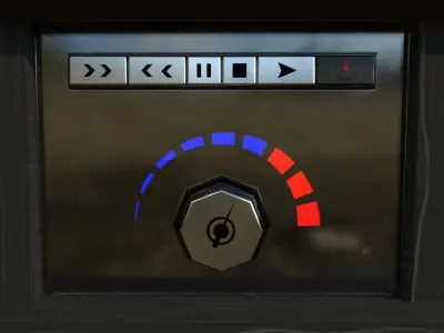 Rack Modern Free 3D model