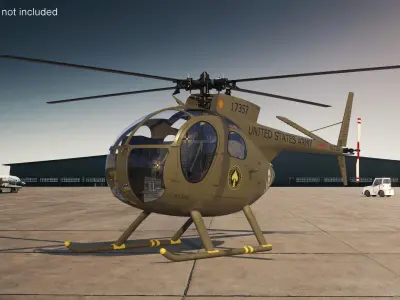  Military Light Helicopter Hughes OH-6 