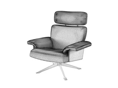 DS 31 111 Armchair High Back 3D model