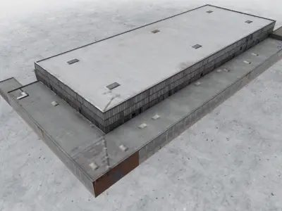 EGKK Storage 1 Low-poly 3D model