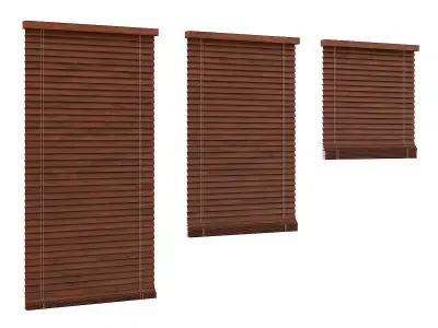 Wooden Shutters 1 3D model