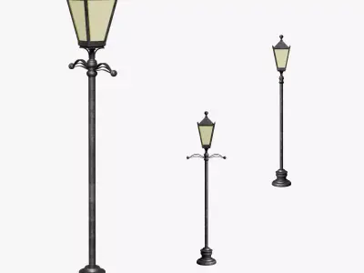 Lamp Street Series LumixLu LT2 Group 2 N2 3D model