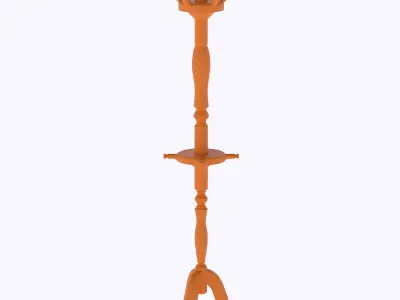 Tall coat rack  3D print model