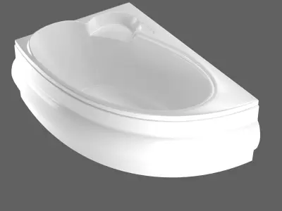 FINEZJA NOVA ASYMETRIC BATH Free 3D model