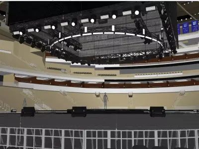 360 CONCEPT STAGE at MSG 3D model