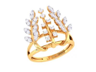  Women Ring MTL 3dm STL OBJ FBX Details 3D print model 92