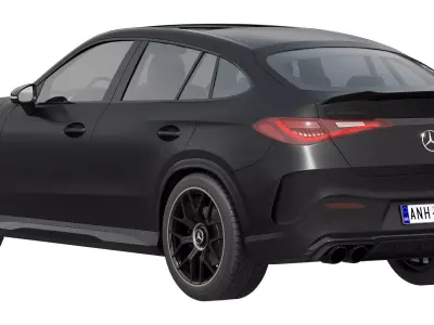 Mercedes-Benz GLC53 AMG Coupe 2027 3D model
