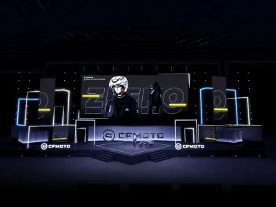 motorcycles    stages  lights  stands  gala performances  3D model