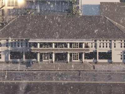 Museum building-Museum complex 3D model