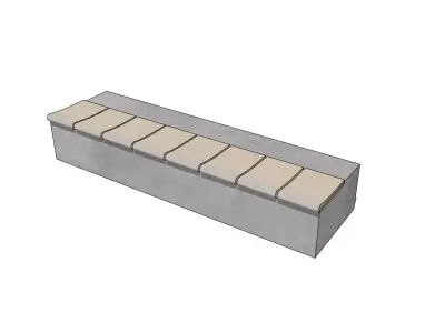 Fingerboard-Ledge Pool-coping 3D print model