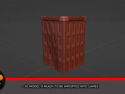 City building 3D model