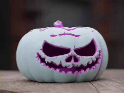 Amazing Pumpkin 006 3D print model