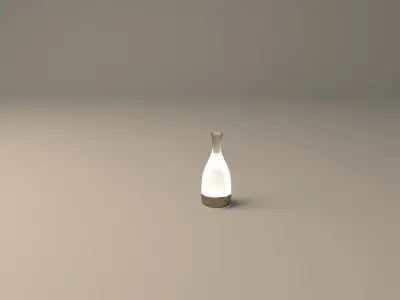 Bottle Lamp 3D model