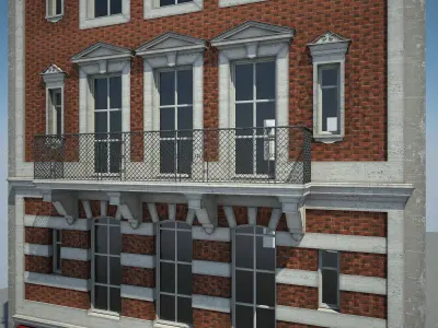 Old Building I 3D model