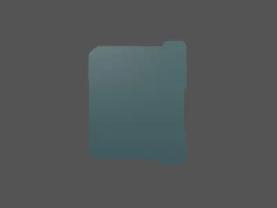 UHD High tech Graphical Interface v7 005 Low-poly 3D model