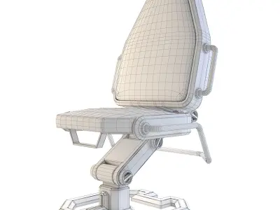 Space Station Chair 3D model