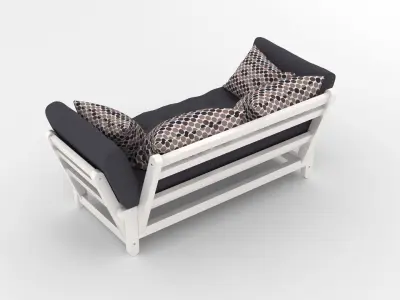Patio Sofa 3D model