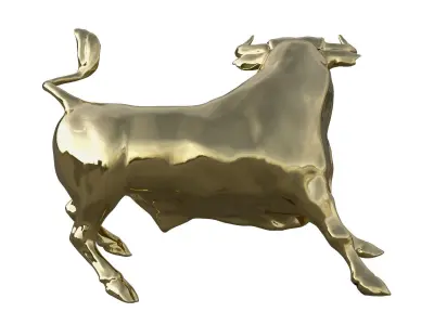 Golden Bull 3D model