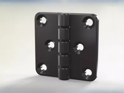 40x40mm Hinge Free 3D print model