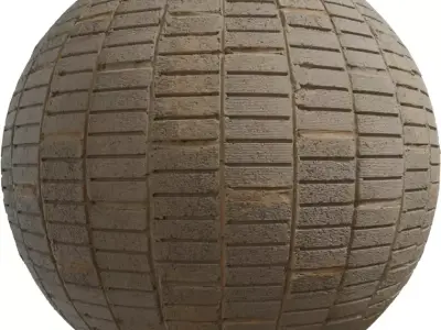 Textured Concrete Tactile Pavers PBR Texture  Texture