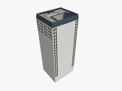 300 Adelaide Street Low-poly 3D model