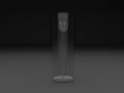 Long Cup 3D model