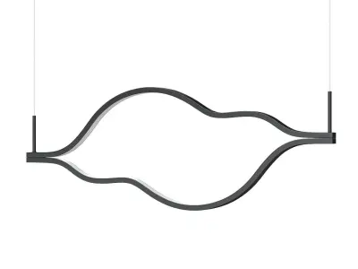 Knik light linn 3D model