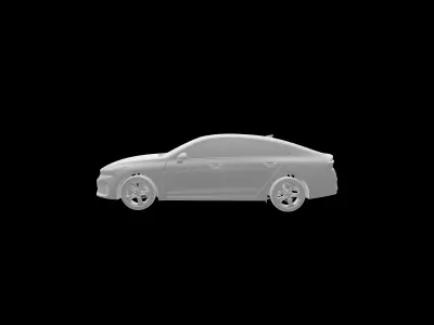 3D SCAN DATA KIA K5 EX 2021 EXTERIOR 3D model