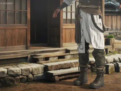  Medieval Style Trousers and Boots 