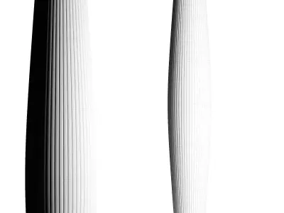 Bover Maxi Floor Lamp 3D model