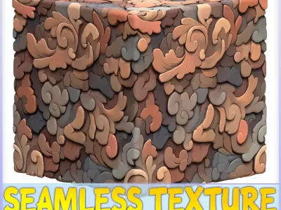 Stylized Ornaments Seamless Texture Texture