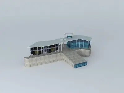 Wuhan marshland 3D model