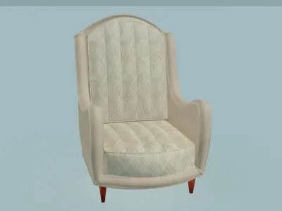 October Armchair 3D model
