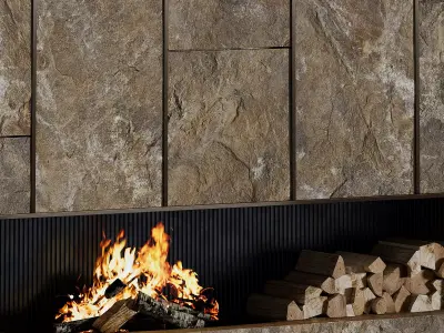 Fireplace 31 3D model