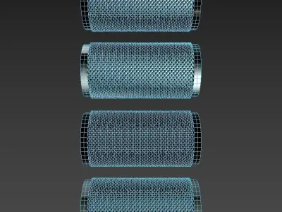 Doorhandle four paper Free 3D model