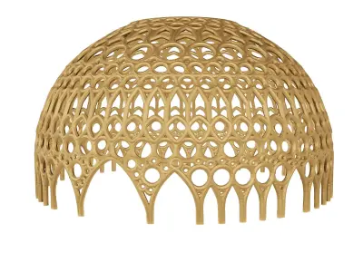 3D Print Ready Expo 2020 Dubai Al Wasl Plaza 3D model