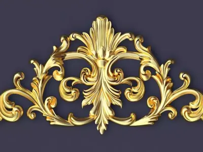 dekor ornament 3D model 174