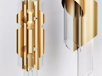 Segretto 1 Light Mini Pendant 3D model